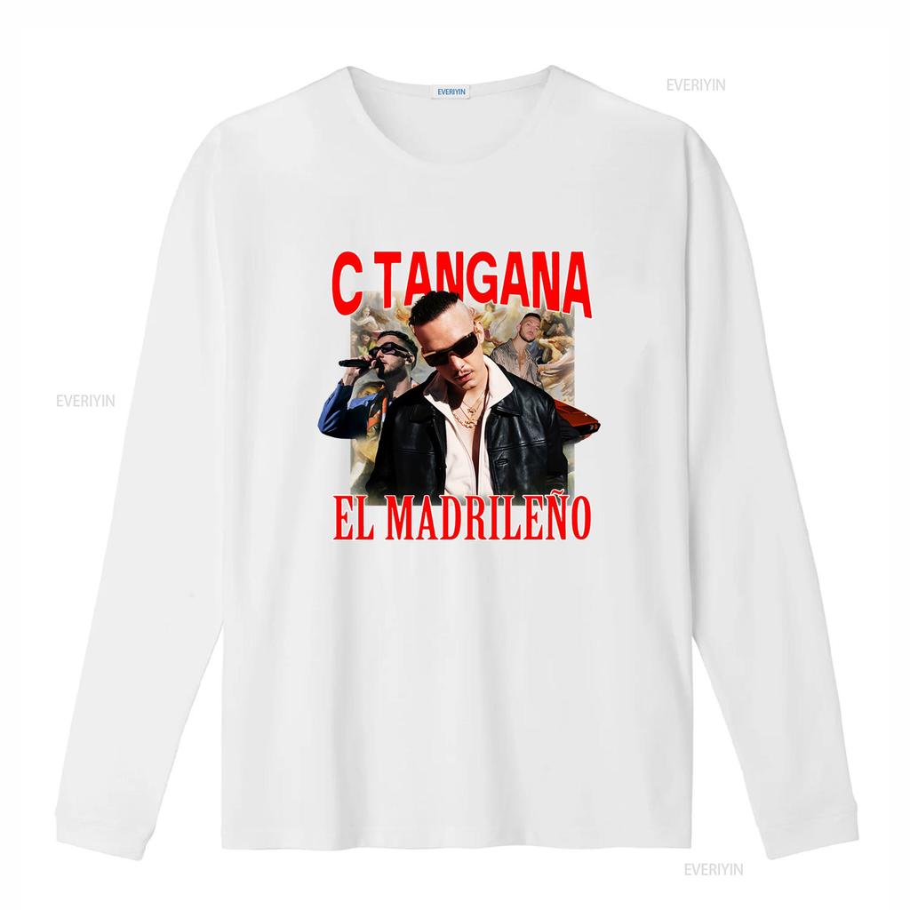 C Tangana El Madrileno T Shirt Stylish Design For Fans Perfect Idea Vintage Washed Streetwear Slightly Top For Everyday Wear