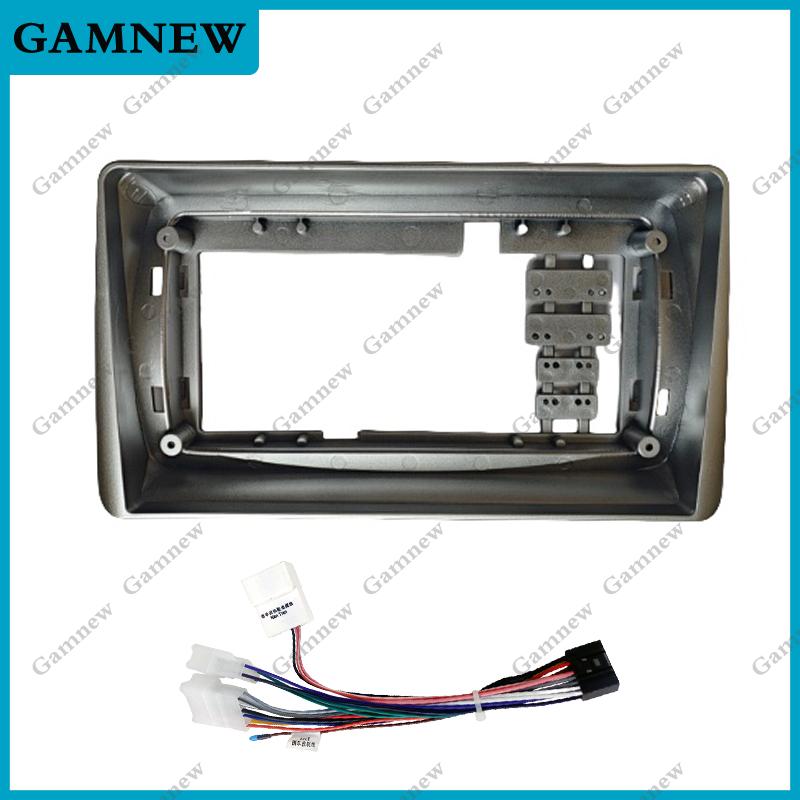 9 Inch Car Frame Fascia Adapter Decoder Android Radio Dash Fitting Panel Kit For Toyota IST Urban Cruiser 2007-2011