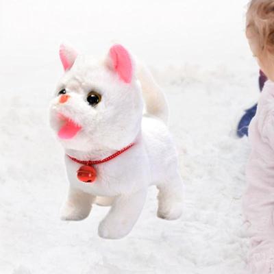 Электрическая игрушка для кошек, детский питомец, милый котенок, мяукающий электронный для сна