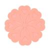 Flower silicone thermal insulation mat High temperature resistant silicone placemat Coaster pot mat Anti-scalding thermal insulation mat Silicone
