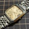 SEIKO DOLCE Прямоугольные 1980-е Золотые Квадратные Часы Код [Рабочее Состояние] 6030-5390 Мужские (Управление K26)
