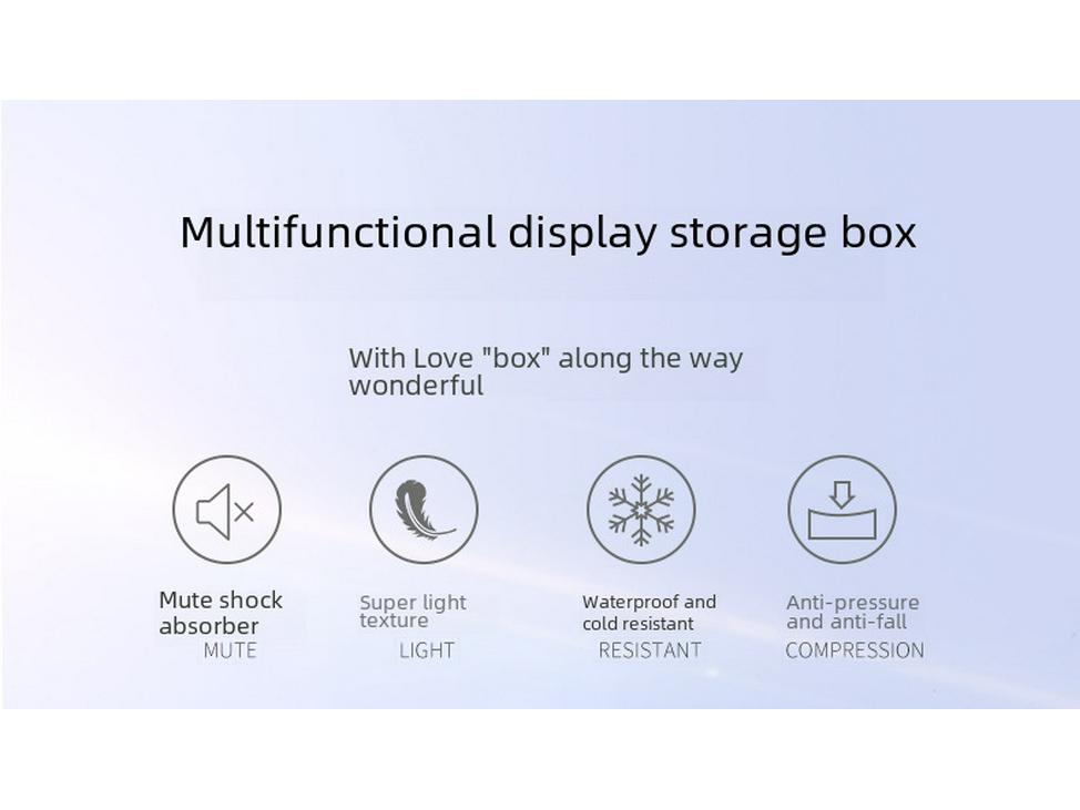 Портативный ящик для инструментов из алюминиевого сплава с замком для хранения оборудования, документов и наличных денег