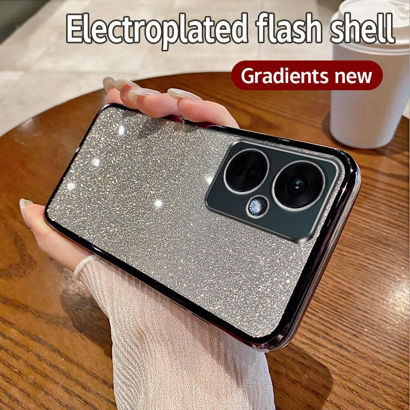 Чехол для OnePlus Nord CE3 Lite для OnePlus Nord N30, блестящий силиконовый чехол для объектива камеры с мягким задним покрытием