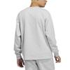 Adidas Originals T Shirts Unisex Light Gray Crew Neck Moderate Straight Fit HN3439