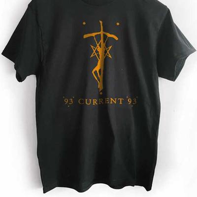Текущая черная футболка 93 band VTG Все размеры S-5XL 2F279