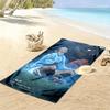 1pc Erling Haaland Beach Towel, Soft Beach Towel Suitable for Beach Swimming, Outdoor Camping and Traveling