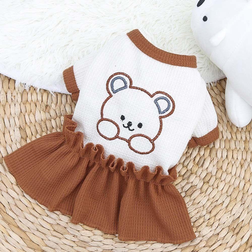 French Bulldog For Small Medium Dogs T-Shirt Dog Dress Pet Lovers' Clothes Pet Skirts Cats Shirt