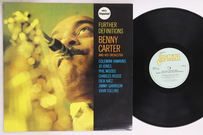 Виниловая пластинка BENNY CARTER - Further Definitions JAS14 JASMINE UK Джаз Б/у