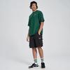 Reebok Футболка унисекс из серии Sports Lifestyle, однотонная, повседневная, с круглым вырезом и коротким рукавом, зеленая 24SRM421UGL1
