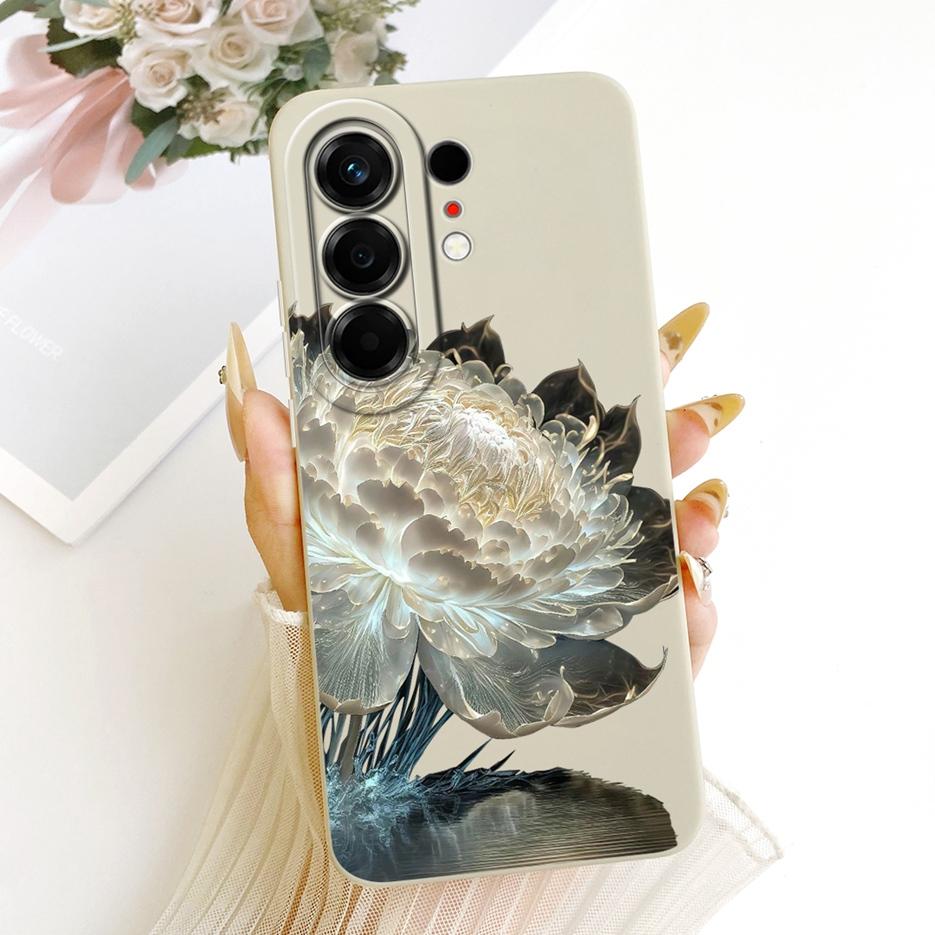 Чехол для Tecno Camon 50 4G CN5 Роскошный Цветочный Конфетный Расписной Чехол Мягкий ТПУ Чехол для Телефона Для Tecno Camon 50 Pro 4G CN5c Camon50 Сумки