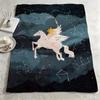 character SStar Unicornn Throw Warm Soft Flannel Blanket Multiuse for Sofa Bed Camping Travel Nap