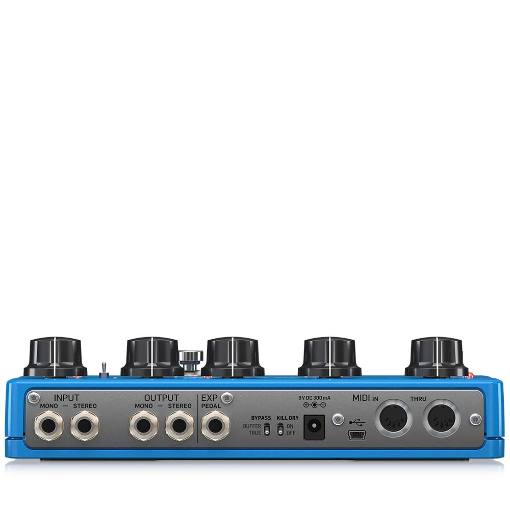 Tc Electronic Digital Delay Pedal TonePrint Compatible 6 TonePrint Slots 3 MASH Footswitches Studio Grade Algorithm Crystal Delay 6 Presets Tap Tempo