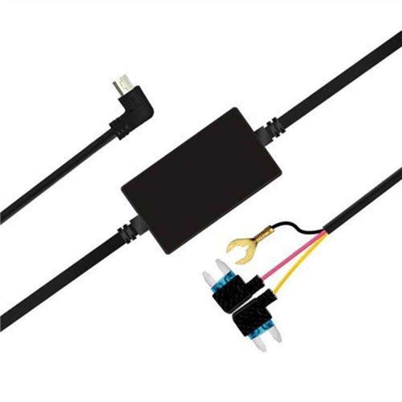 24-Hour Dash Cam Monitoring 12V/24V to 5V Battery Protection Step-Down Cable Car Parking Monitoring Cable