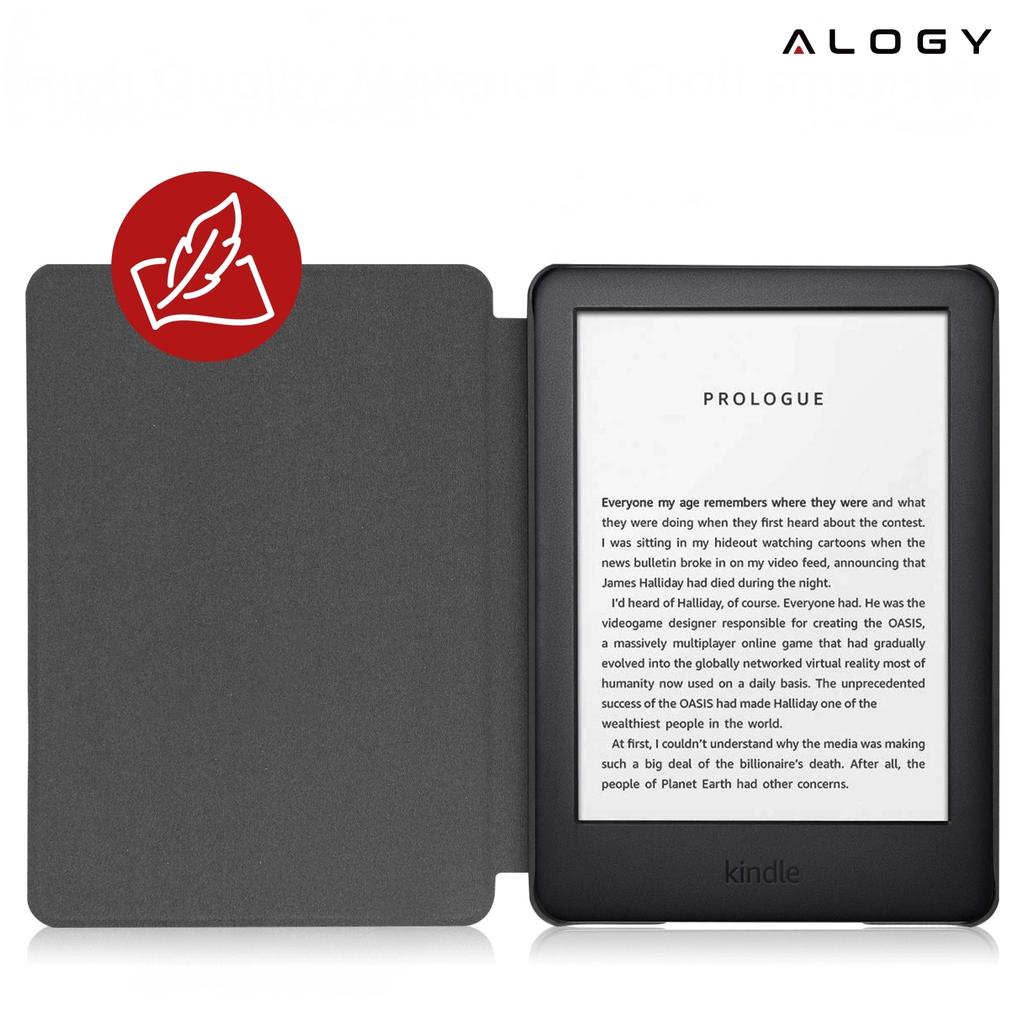 Alogy Probook Cover Protective Case for Kindle Paperwhite 6 2024 Navy Blue