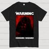 Warning Choking Hazard Unisex 100% Cotton Summer Casual Cool Loose T-Shirt