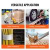 Polyester Pull Tape, 3/4" x 265' Mule Tape Flat Rope, 2500 lbf Tensile Capacity, Printed Webbing Cable Pulling Tape for Packaging, Gardening,