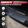 Для Toyota Land Cruiser 250 Prado J250 LC250 2024 2025 Автомобильная задняя защитная пластина Панель защитной полосы бампера багажника Аксессуары