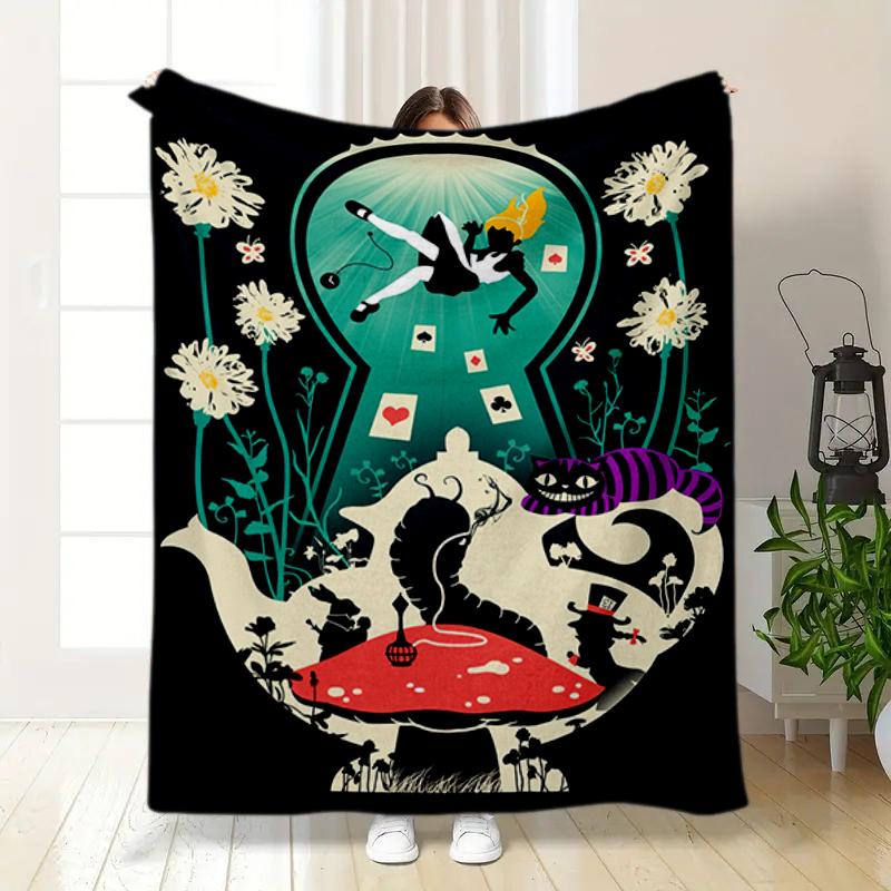 Keyhole Wonderland Blanket Soft And Comfortable Home Decor Christmas Gifts Bedroom Air Conditioning Blanket