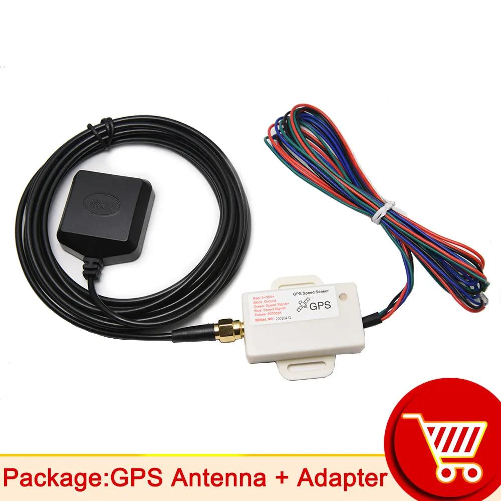 Speedometer Sensor Adapter GPS Antenna GPS Speed Sender Covert To Pulse Signal Output Speed Signal To Speedometer / Tachmeter