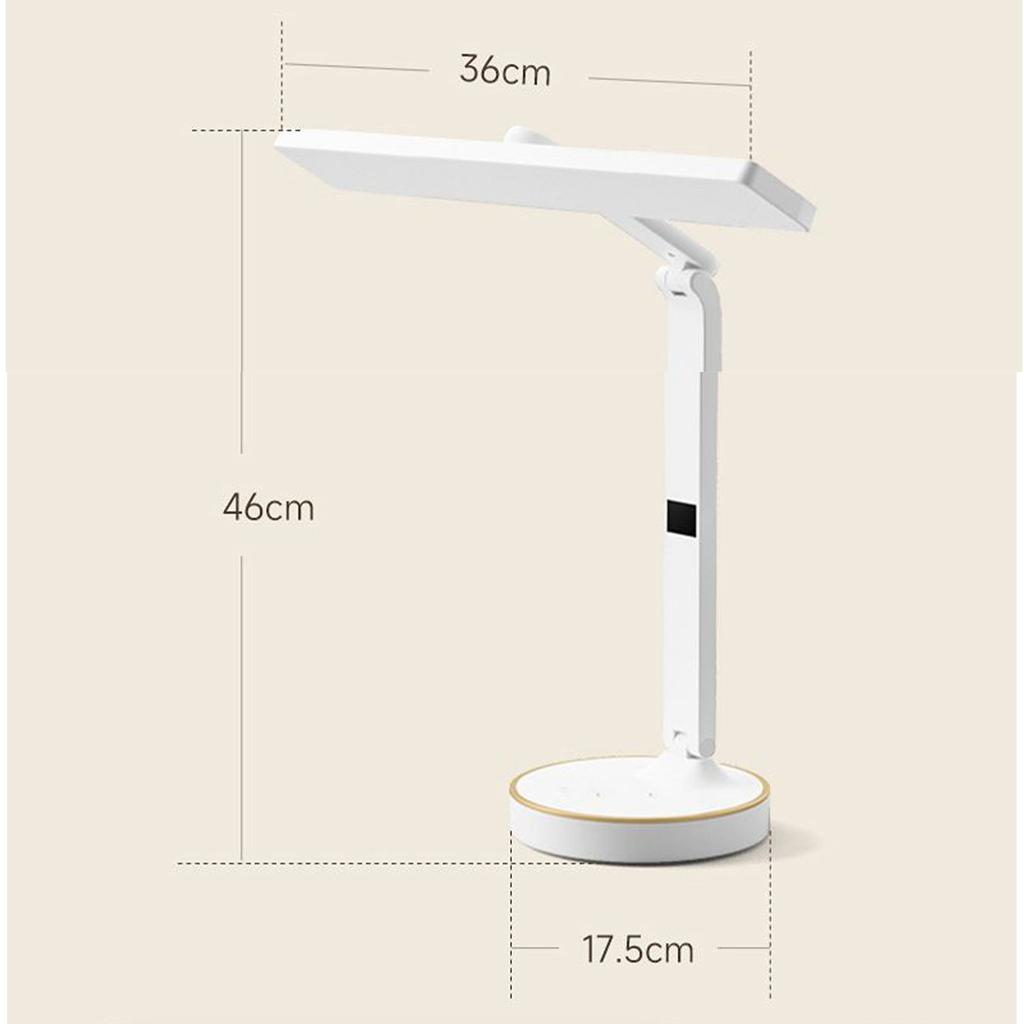 Desk Lamp Student Eye Protection LED Rechargeable Plug-in Children High School Students Bedroom Bedside Lamp Night Light Super Long Battery Life