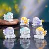 6Pcs Cartoon Unicorn Animal Miniatures Multicolors Resin Ornaments Fairy Garden Decoration Micro Landscape