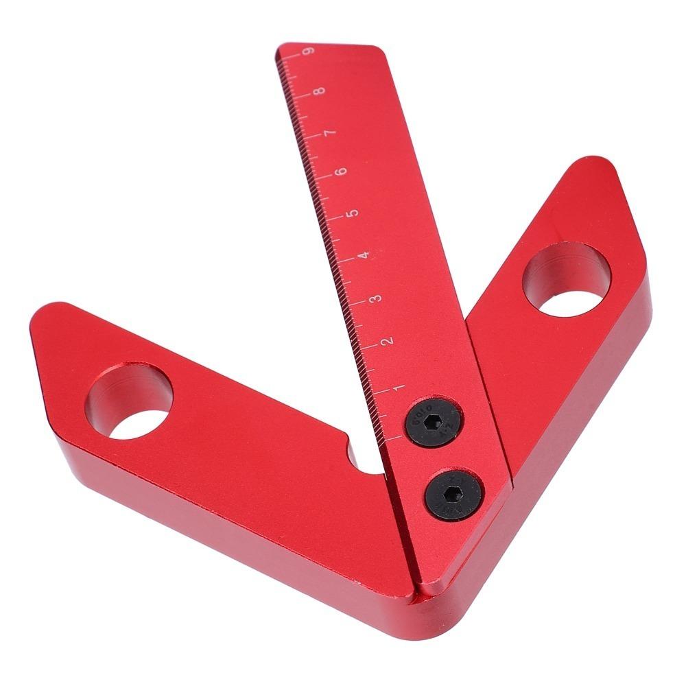 Aluminum Alloy Center Finder Scriber 45/90 Degree Woodworking Center Scribe For Carpenter