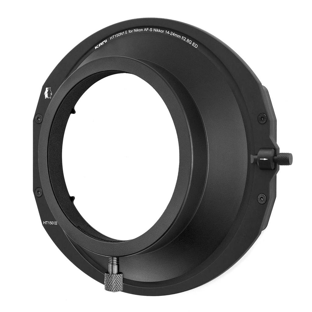 KANI HT150 III 150mm Wide Filter Holder Set for Nikon ED angle Holds up to 2 Includes storage Made of 807366 AF-S 14-24mm f/2.8G Lens. Ultra-wide