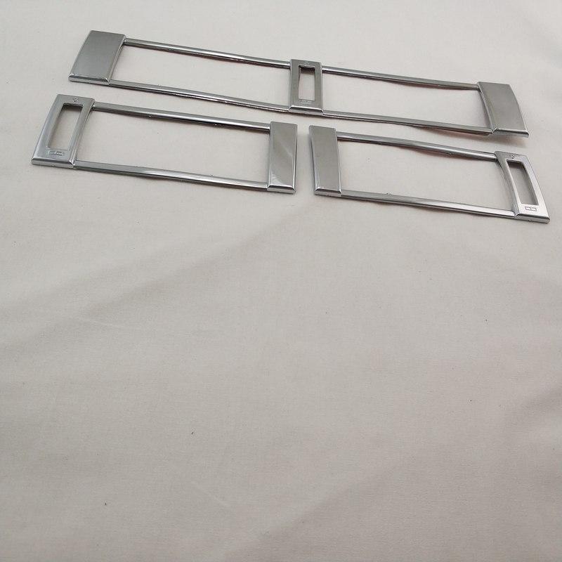 Для Mercedes Benz W124 300E 500E 1986 - 1994 Автомобильные Хромированные ABS Аксессуары Накладка на Дефлектор Вентиляции Кондиционера Стиль Наклейки