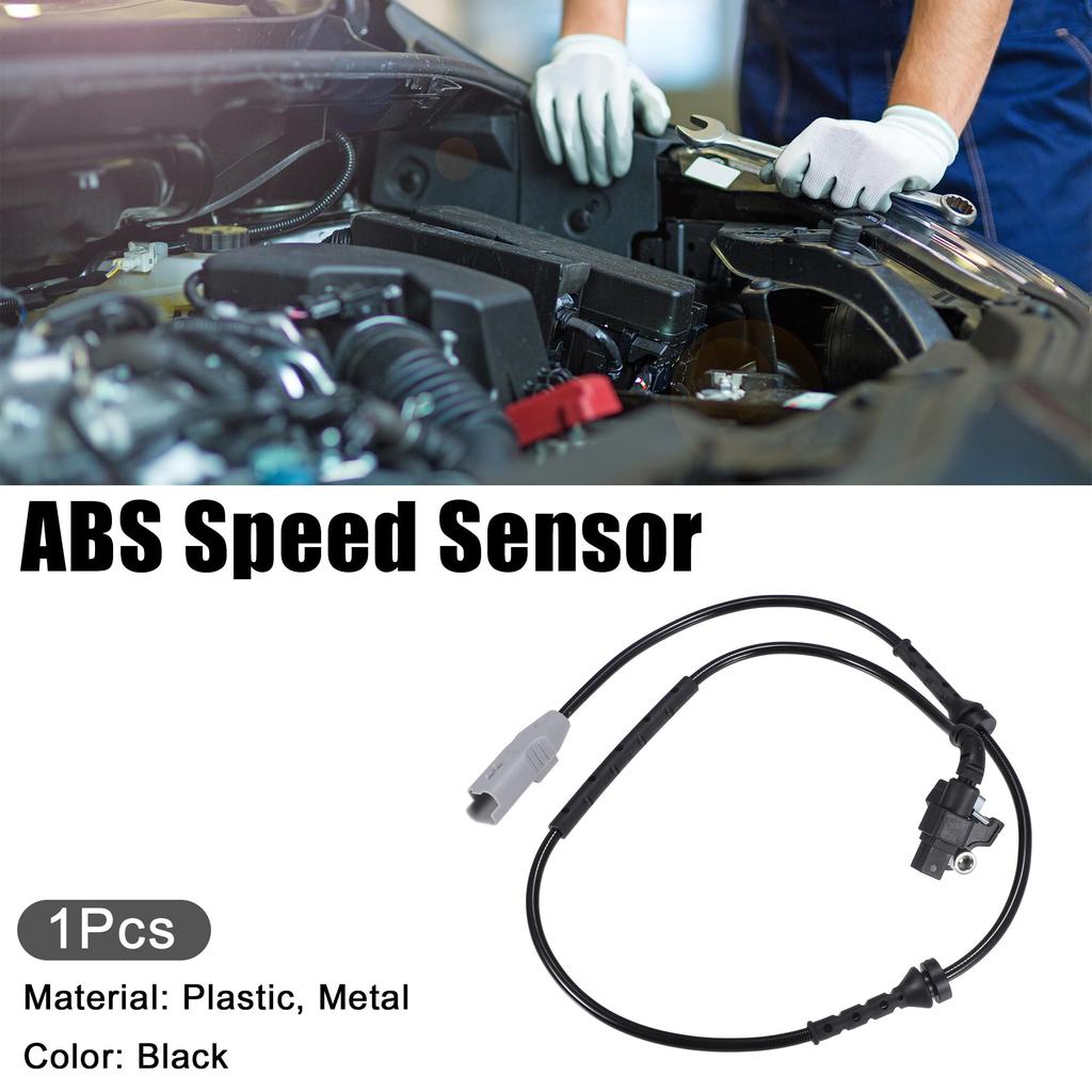 ACROPIX Датчик скорости вращения колеса ABS, Задний левый/правый для Peugeot, Подходит для 3008 MPV, Черный, 1 шт.