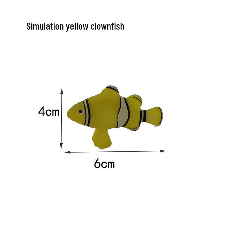 Искусственные украшения для аквариума с рыбами и медузами: Рыба-клоун, Петушок и другие для ландшафтного дизайна аквариума