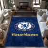 Chelsea Personalized Text Area Rug Perfect for Study room Balcony Bedrooms Outdoor Anti-slip Rug Decorate Offices Perfect Birthday/Christmas Gift Idea