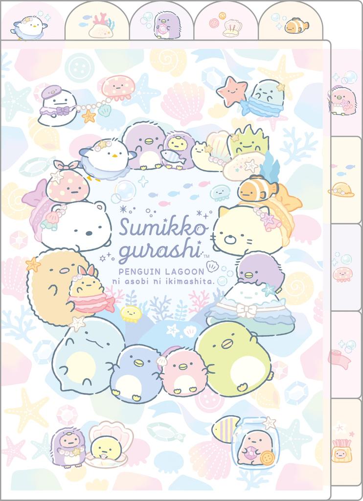 San-X Sumikko Gurashi Держатель-индекс 5 карманов FA15503