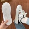 Милые повседневные кеды 2025 года, новая дофаминовая платформа, белые туфли, туфли-хлебцы, спортивные