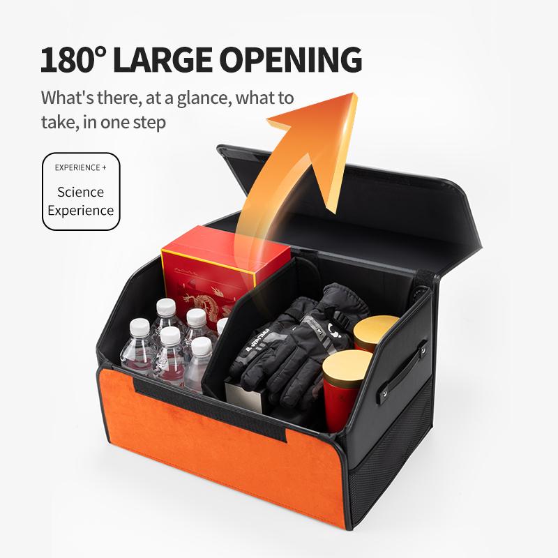 Car Trunk Storage Box Large Capacity Multiuse Tool Tidying For Citroen Grand Berlingo Jumper Celysee Xsara Picasso Aircross aik256