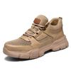 Labor Insurance Shoes Steel Bag Head Anti-smashing and Anti-piercing, Lightweight, Deodorant, Wear-resistant and Dirt-resistant Safety Shoes