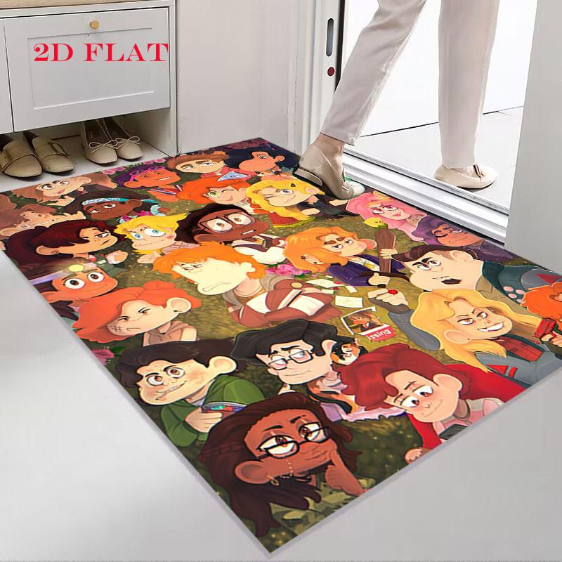 Creek Explorer Carpet Rug for Living Room Bedroom Home Sofa Decoration,Kids play Nonslip Floor Mat