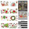 Christmas Static Cling Window Decals