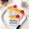 Reusable Dry Erase Note Board Fridge Memo Magnet Refrigerator Note Board Magnetic Memo Board
