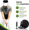 Golf Training Aid Set with Arm Fix Swing Practice Ball & Wrist Support, Inflatable Golf Swing Trainer for Posture Correction, Straight Arm