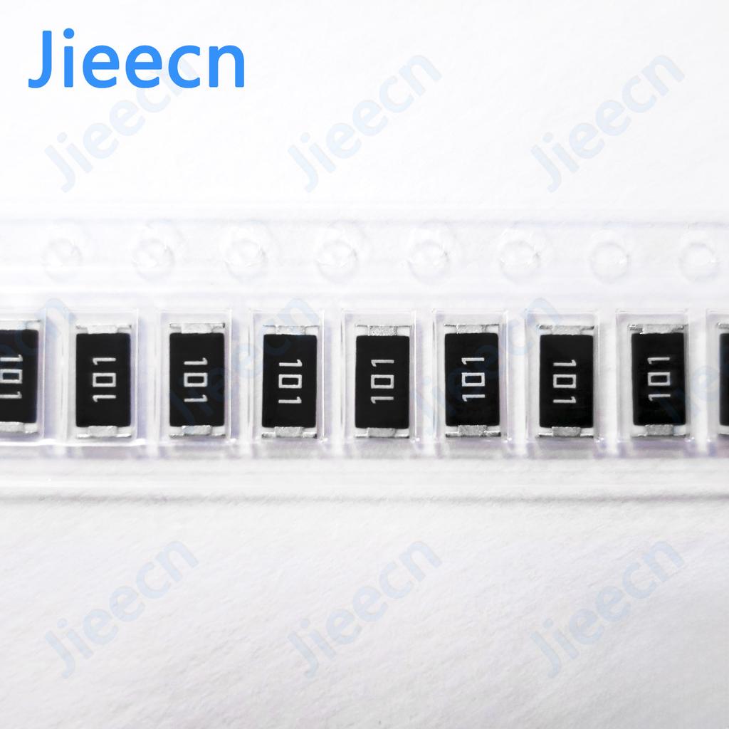 Jieecn 50 шт. 2010 J 5% SMD Резистор 0 Ом - 10 МОм 3/4 Вт 0 1 10 100 150 220 330 Ом 1 кОм 2,2 кОм 4,7 кОм 10 кОм 100 кОм 1 Ом 10 Ом 100 Ом 150 Ом 220 Ом 5025