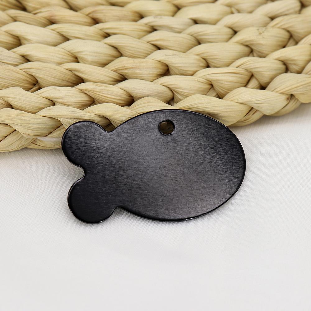 20 шт. оптовая продажа идентификационных жетонов для собак и кошек, персонализированные идентификационные жетоны для домашних животных из сплава с изображением рыб, жетоны для имен щенков и котят, аксессуары, индивидуальные для собак и кошек