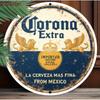 Винтажная металлическая вывеска пива Corona Extra Рустикальный декор стены гаража