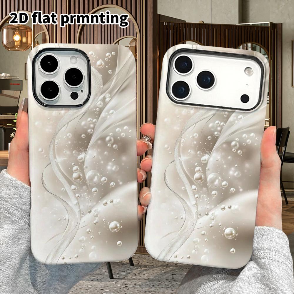 Phone case: 2D flat suitable for iPhone 18 17 16 15 14 13 Pro film protection case, couple style, premium background, Christmas and Halloween gift