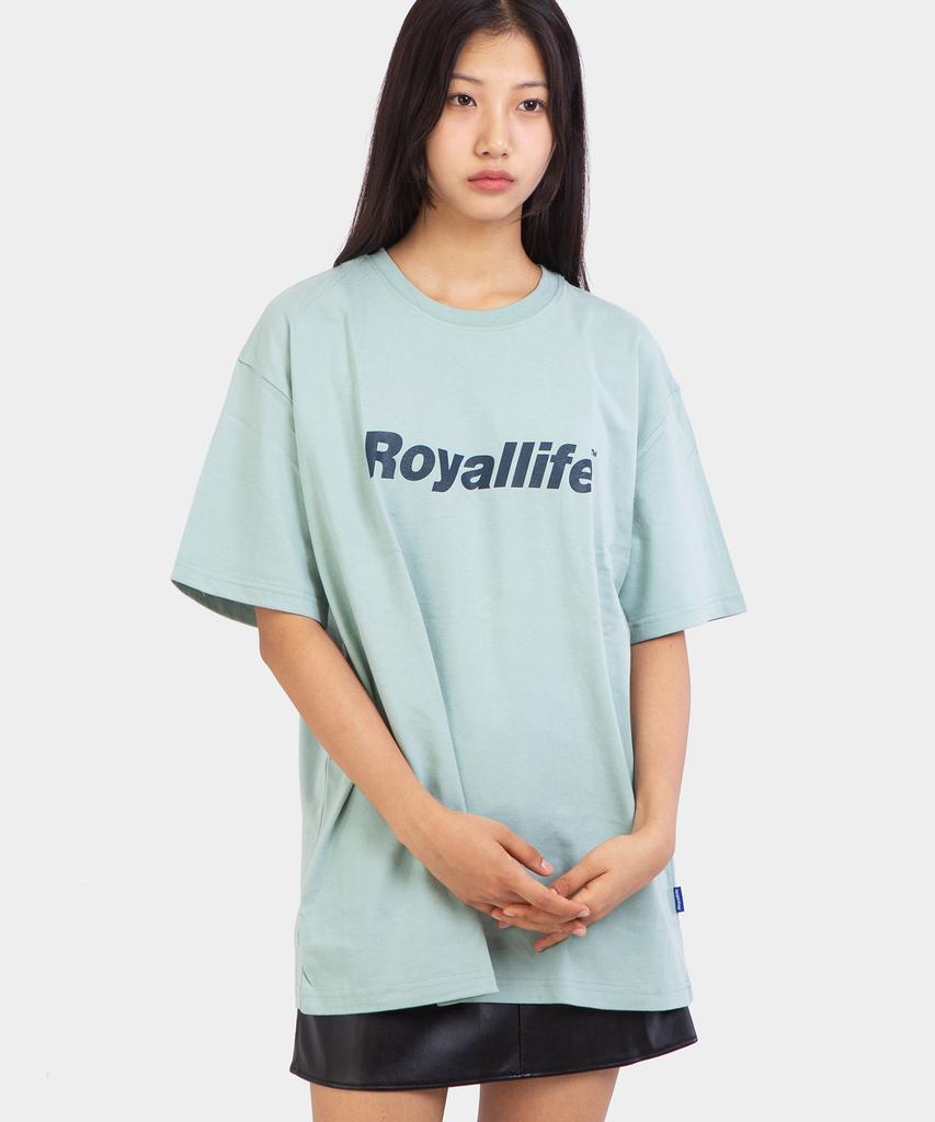 Оригинальная футболка ROYALLIFE оверсайз с коротким рукавом (Rl001 Футболка с логотипом Og) - мудрец