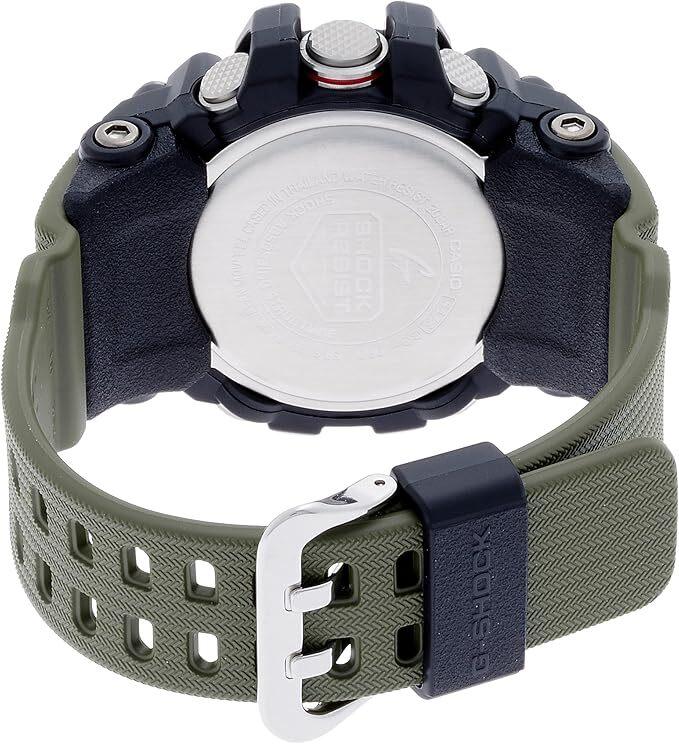 Casio Гарантия на часы MUDMASTER Green Khaki [Обзор 7 лет] G-SHOCK GG-1000-1A3 Мужские