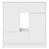 Sideboard with Drawers and Doors White 70.5 x 34 x 74.5 cm