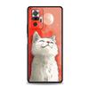 Чехол для телефона 'Повседневная жизнь милых кошек' для Xiaomi Redmi Note 14 13 5G 10 11 12 Pro Plus 4G 14C 13C 12C 10C Черный