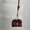 Pendant Hanging Neck Coin Purse Necklace Leather Women Necklace New Headphone Bag  Women