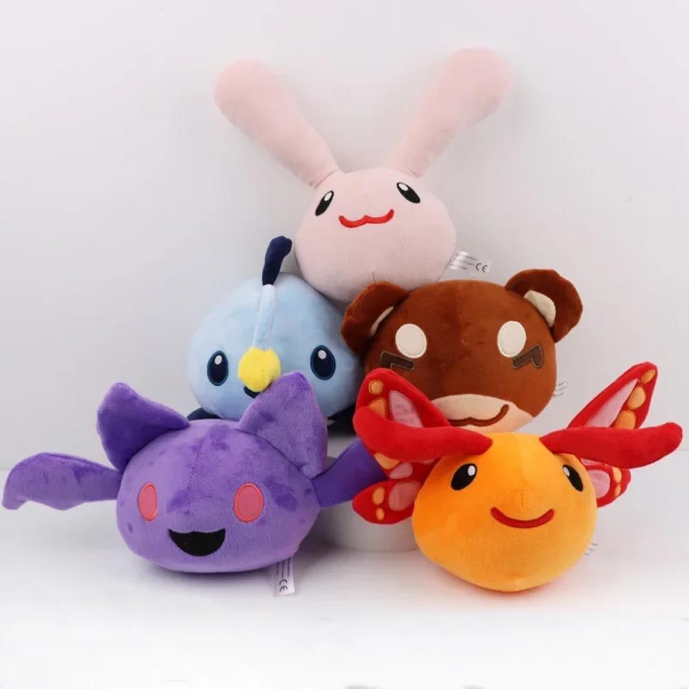 Аниме Slime Rancher 2 плюшевые игрушки Angler Batty Ringtail Flutter мягкая кукла мультяшное животное Peluche рождественский подарок на день рождения