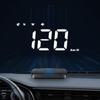 Автоматический прозрачный проектор скорости на лобовое стекло HUD Автомобильный голографический спидометр GPS Holometer Head Up Display Аксессуары для автомобиля